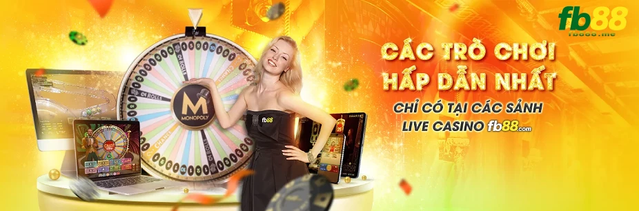 Các Sảnh Casino Live Đối Tác Của FB88